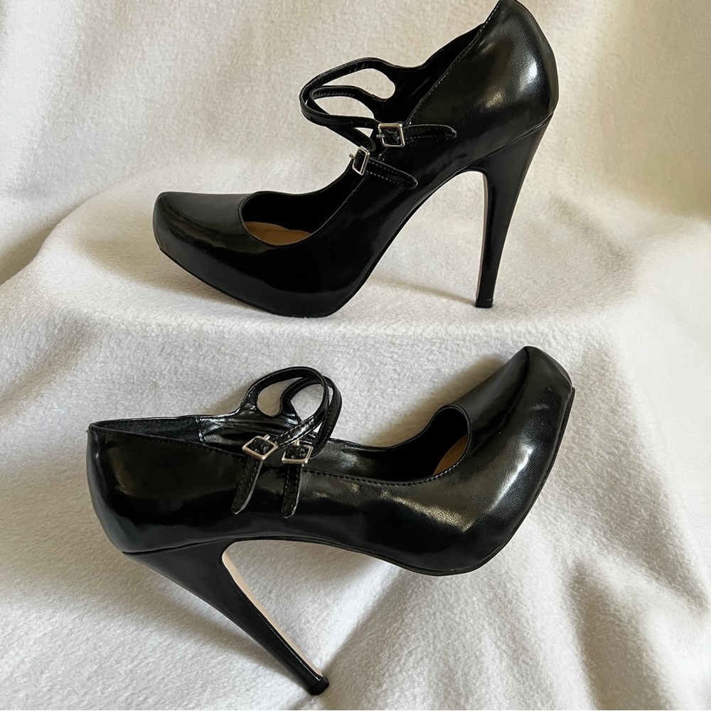 Joey Double Strap Platform Stilettos - image 2